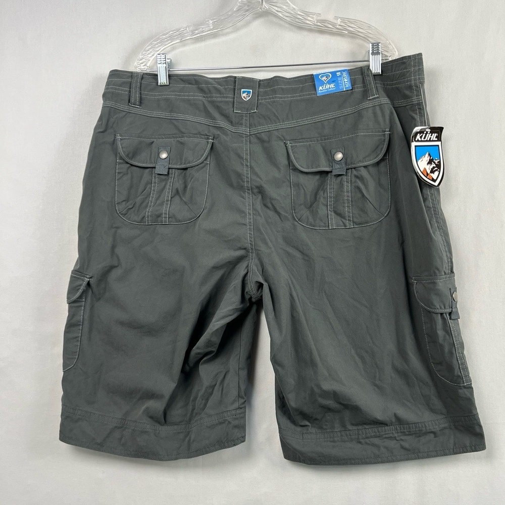 KÜHL Cargo Shorts Womens 18 Dark Grey Outdoor Hiking Pockets Durable Travel - Picture 12 of 16